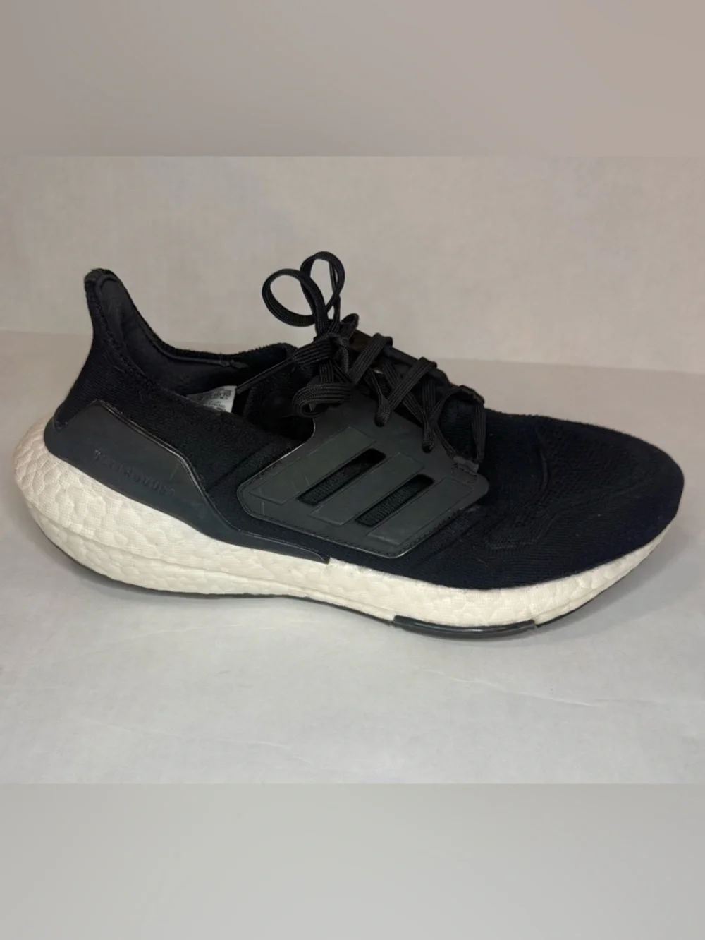 Adidas Women's Ultraboost 22 Running Shoes Black/Black/White Size 9.5